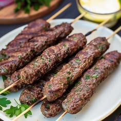 Kafta Skewers