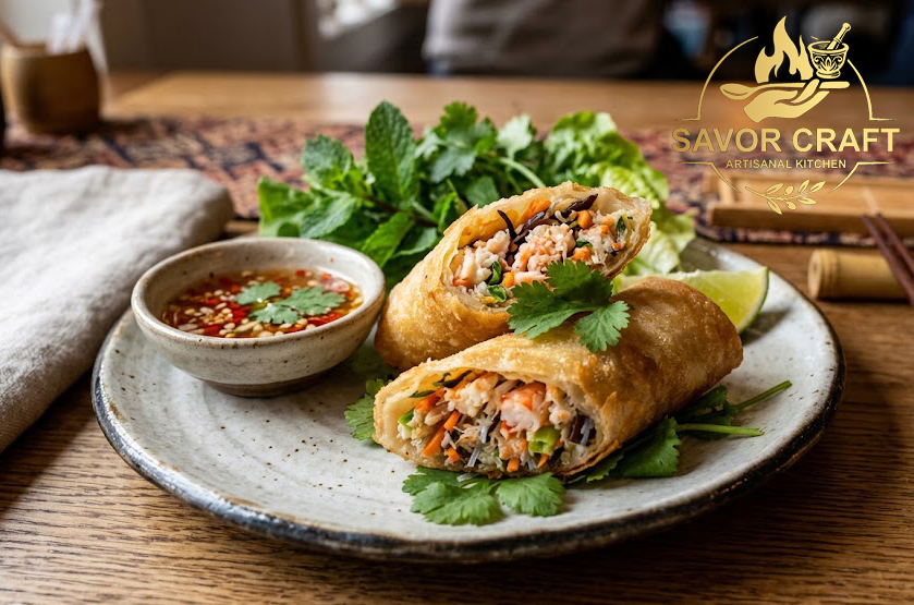 Seafood Spring Rolls