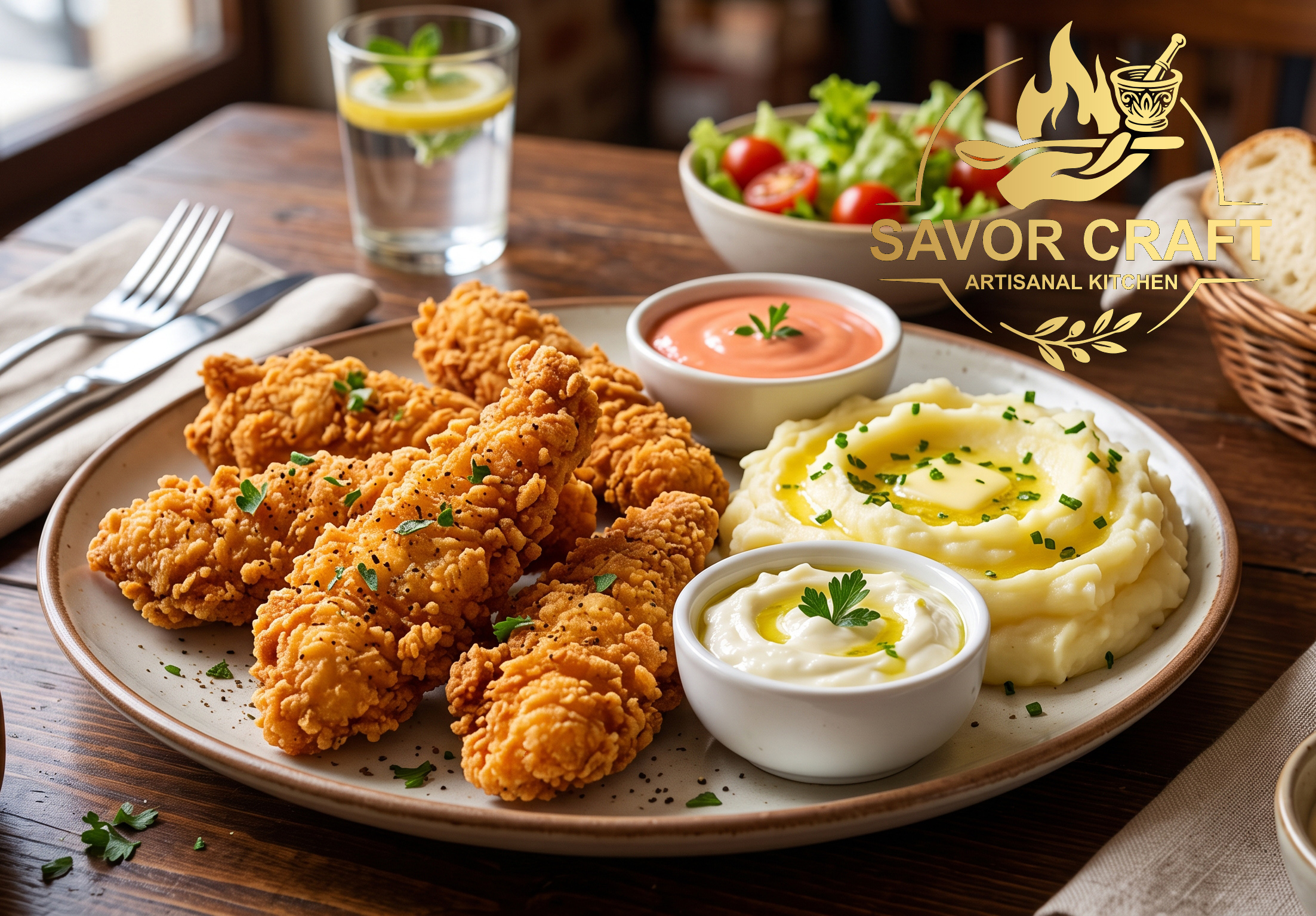 Crispy Chicken Platter