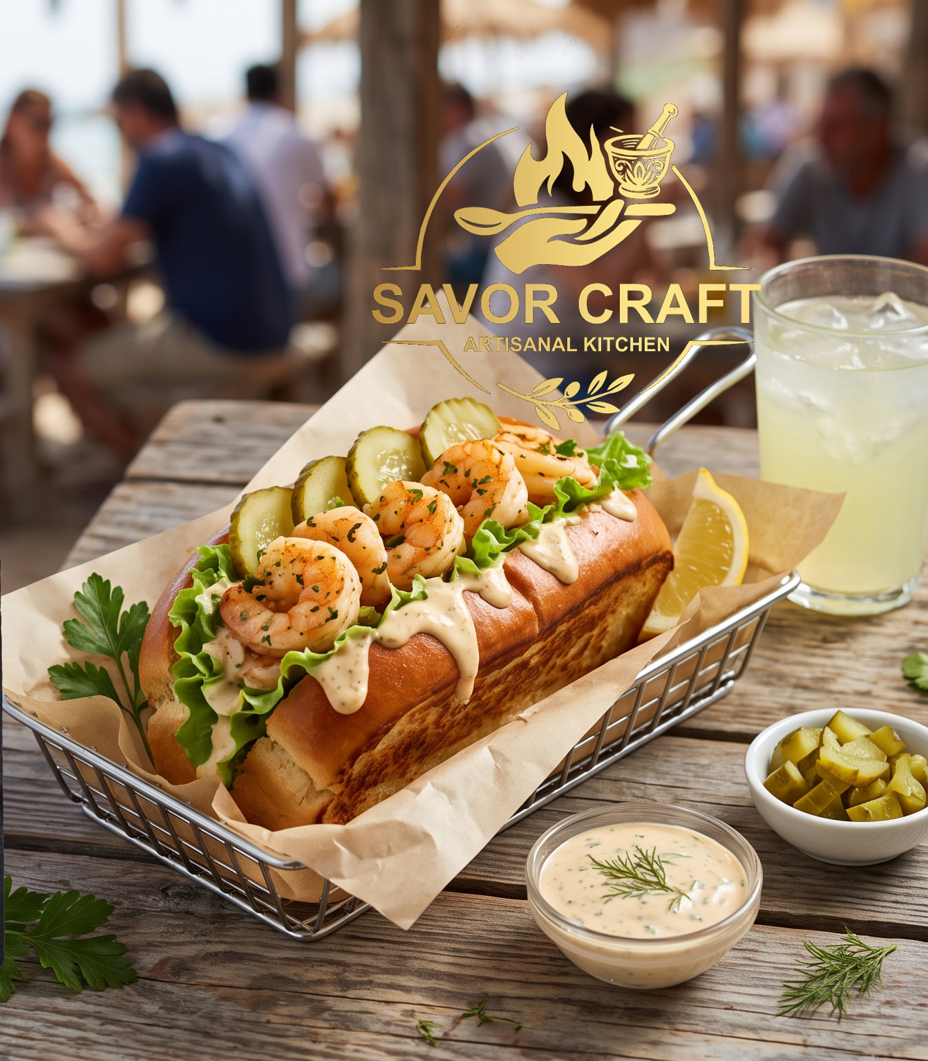 Shrimp Sandwich