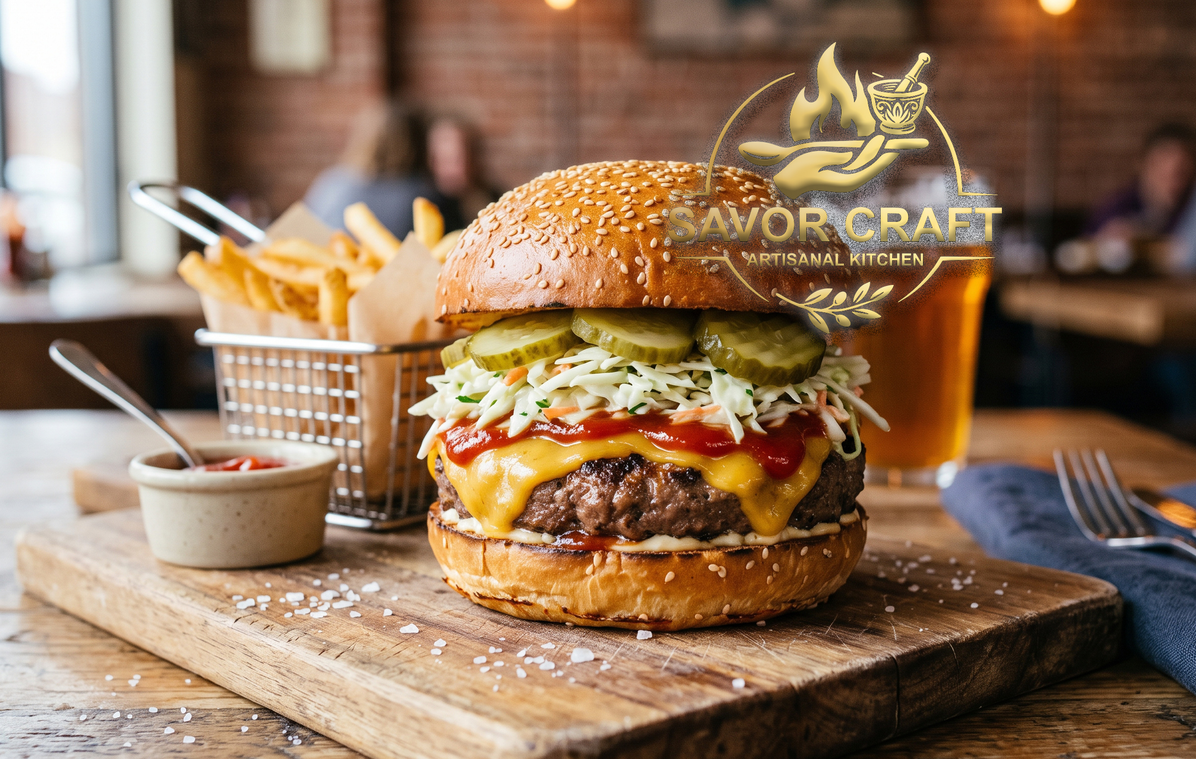 burger savor craft