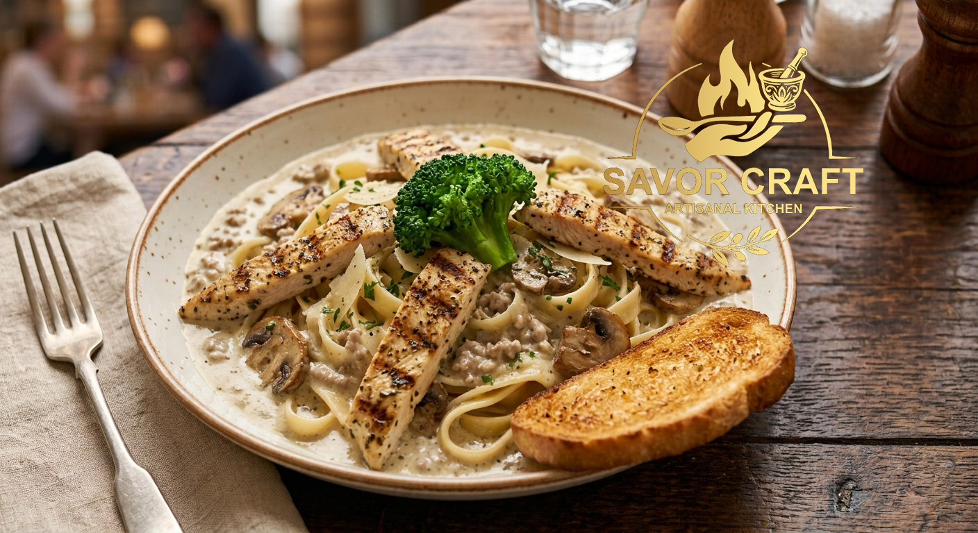 Chicken Fettuccine Alfredo