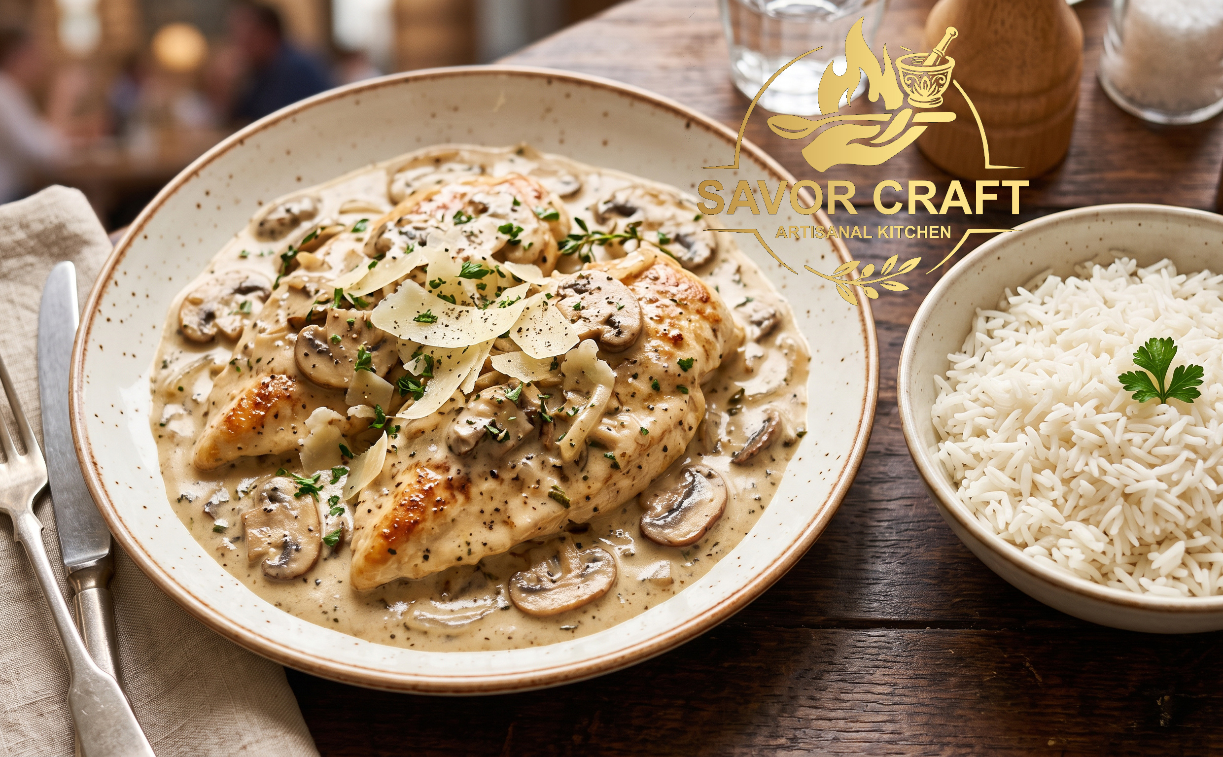 Creamy Mushroom Chicken