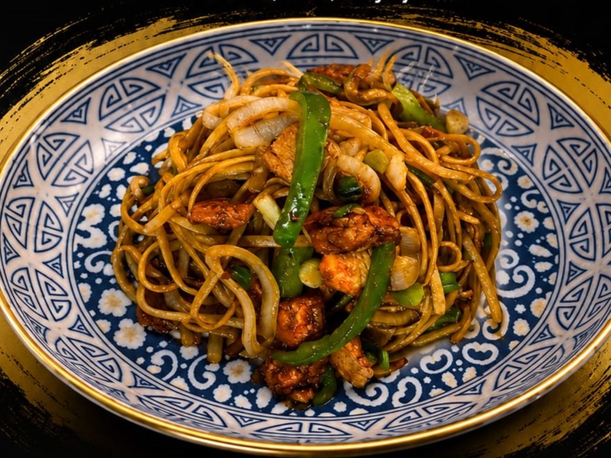 Min Sao with Chicken