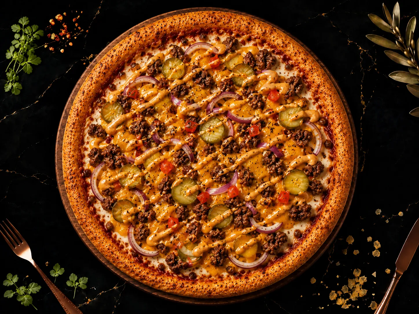 Burger Pizza