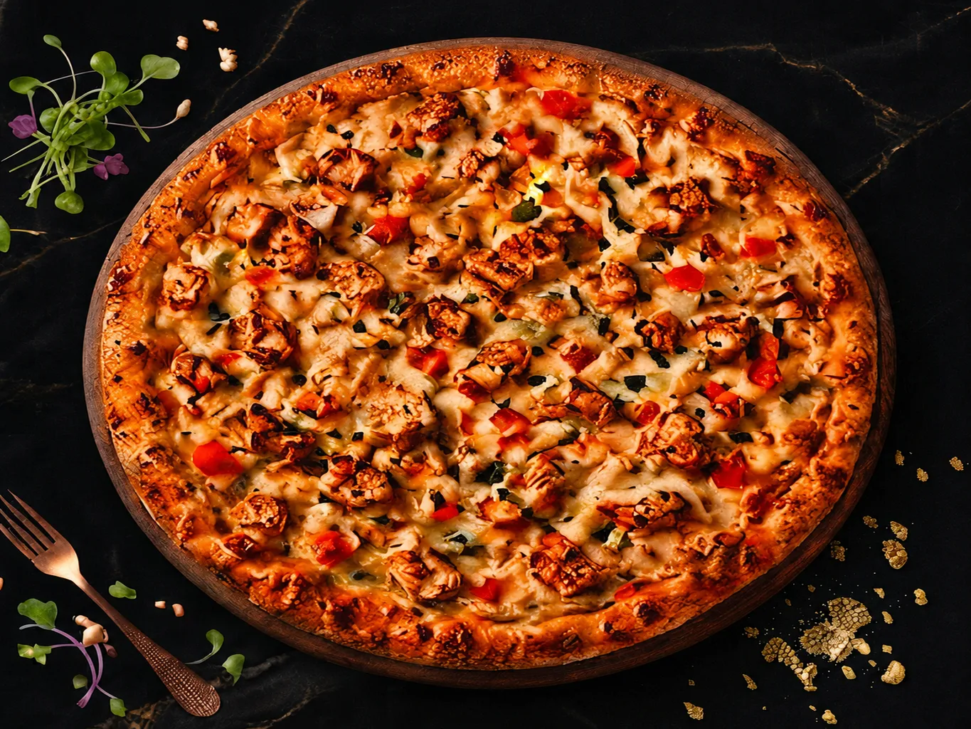 Ranch Pizza